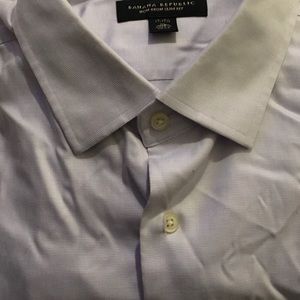 Banana republic solid button down